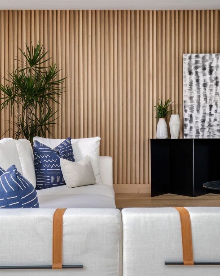 Panel WPC decorativo pared