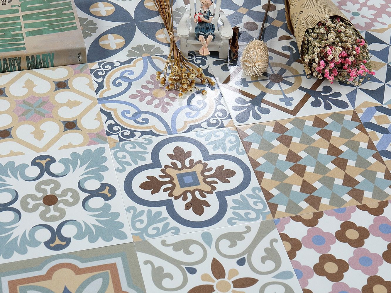 Porcelanato Hidráulico Rosetta